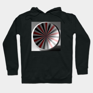 Abstract Pop Art Sphere Trippy Vortex Hoodie